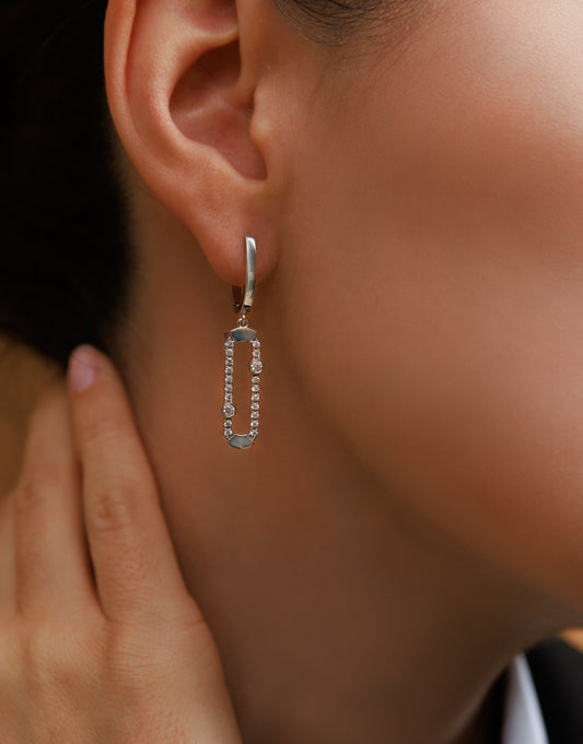 AXIS LINEAR DROP EARRINGS