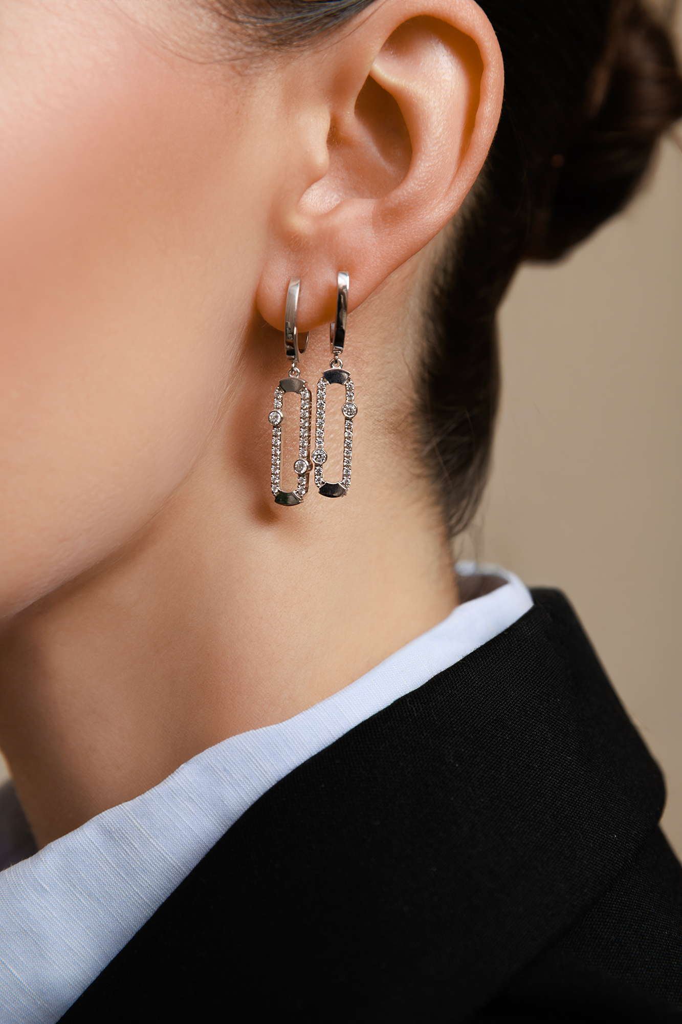 AXIS LINEAR DROP EARRINGS